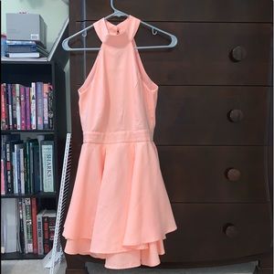 Coral dress